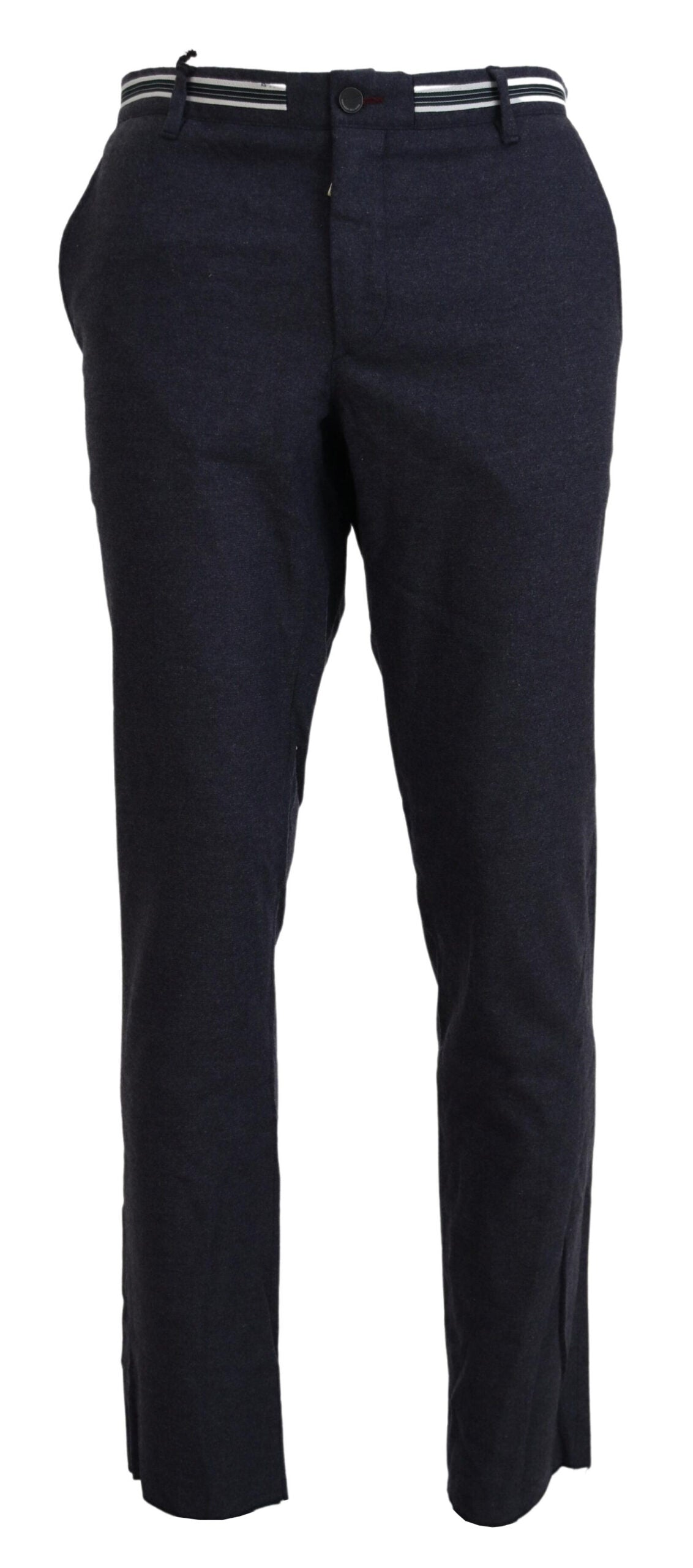 Pantalones de vestir negros sofisticados para hombre de Domenico Tagliente