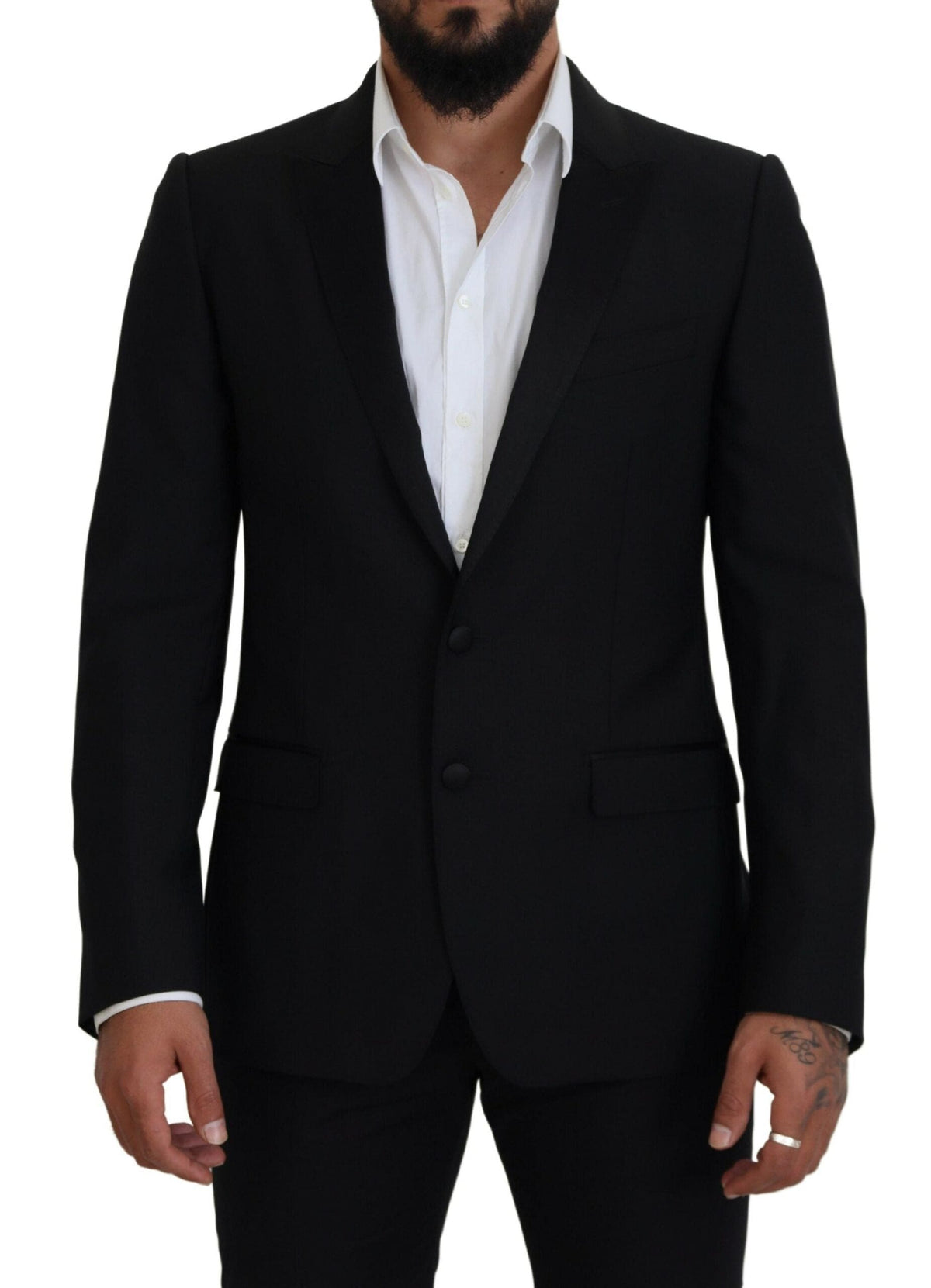 Blazer habillé noir élégant Martini de Dolce &amp; Gabbana