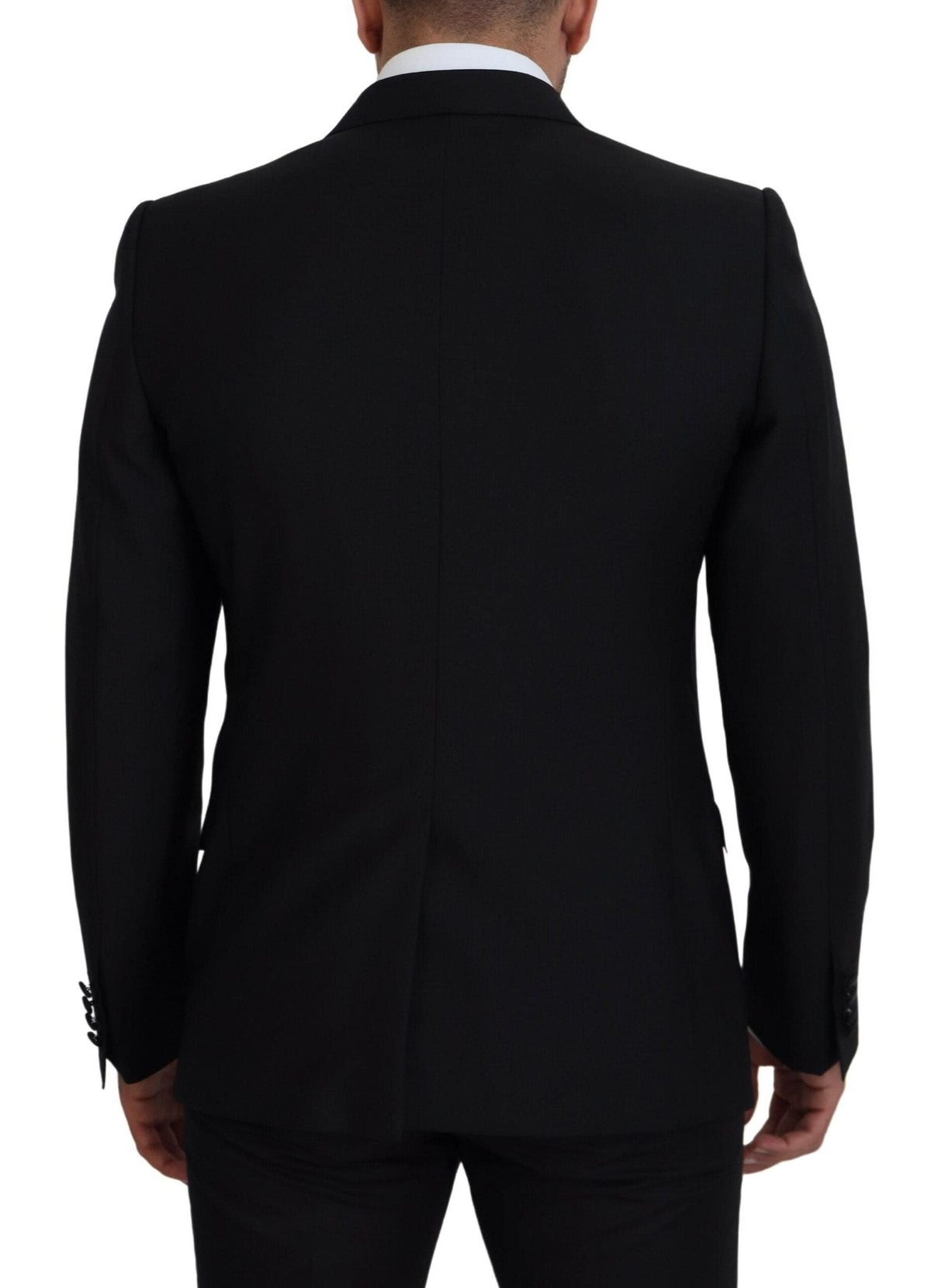 Blazer formal elegante color negro con diseño de martini de Dolce &amp; Gabbana