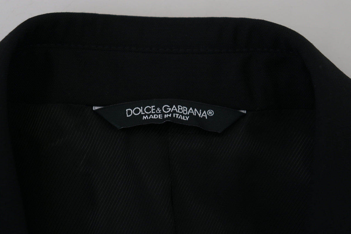 Blazer habillé noir élégant Martini de Dolce &amp; Gabbana