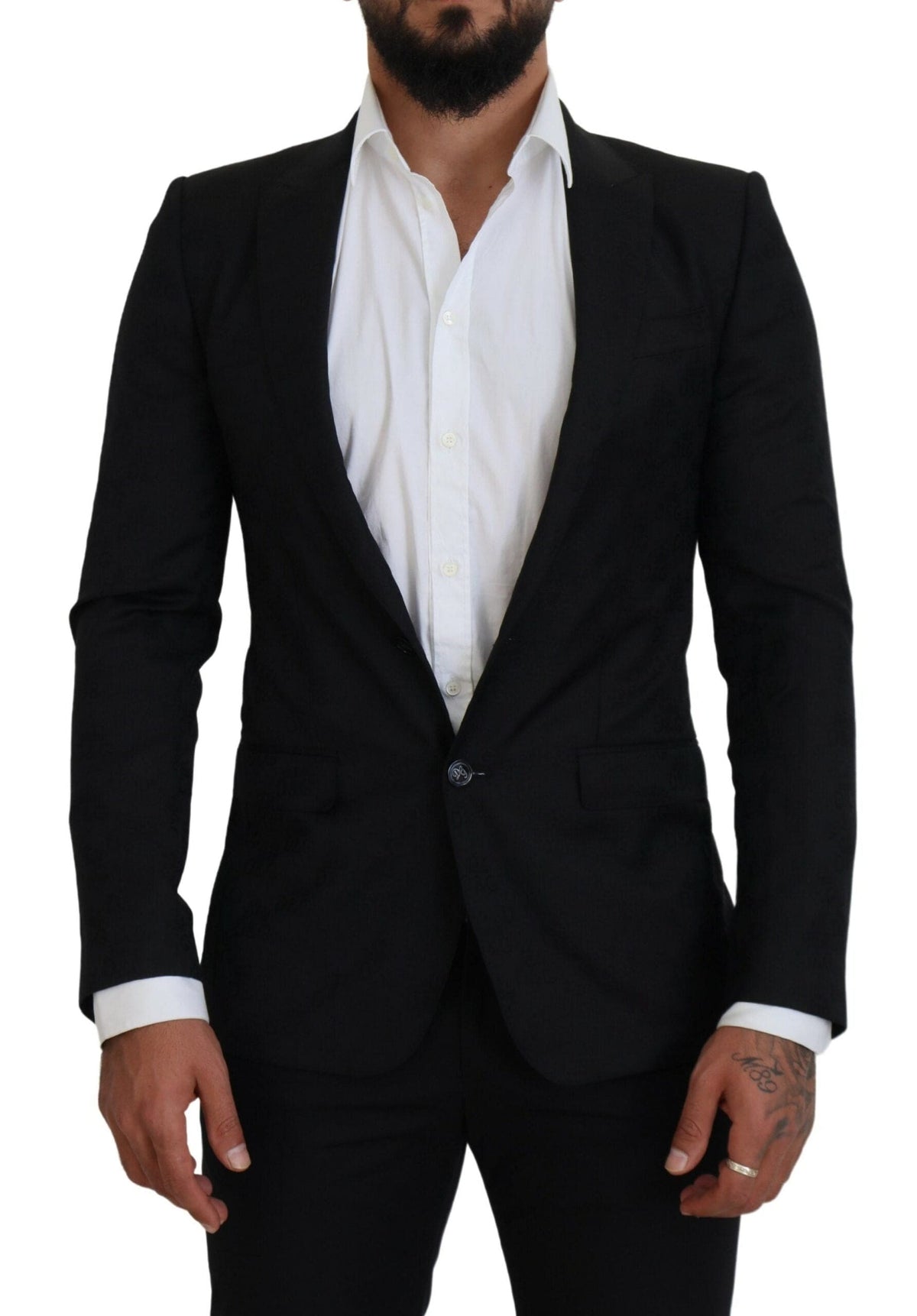 Blazer formal negro elegante estilo martini de Dolce &amp; Gabbana