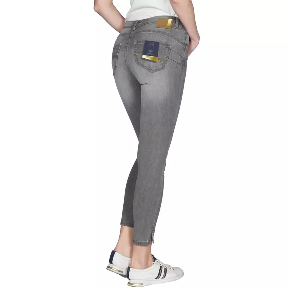 Jeggings push-up Yes Zee Chic de color gris para un estilo sin esfuerzo