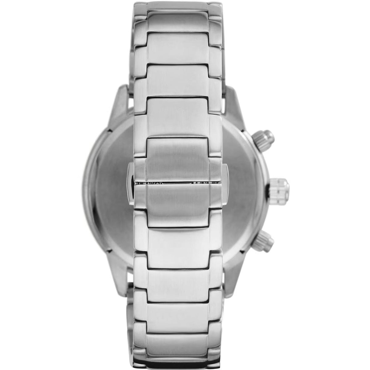 Montre chronographe classique en acier pour homme Emporio Armani