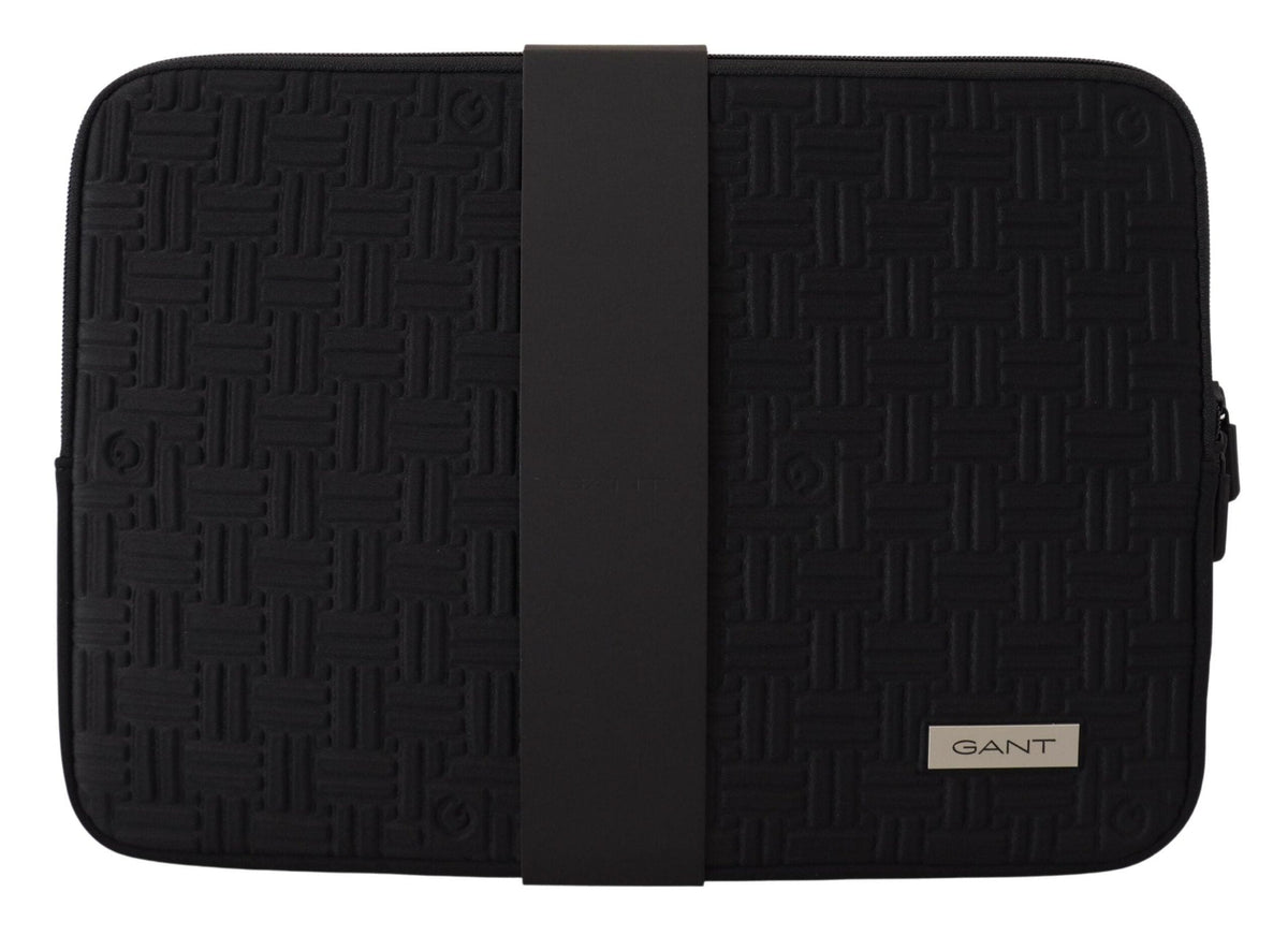 Gant Sleek Black Neoprene Laptop Sleeve