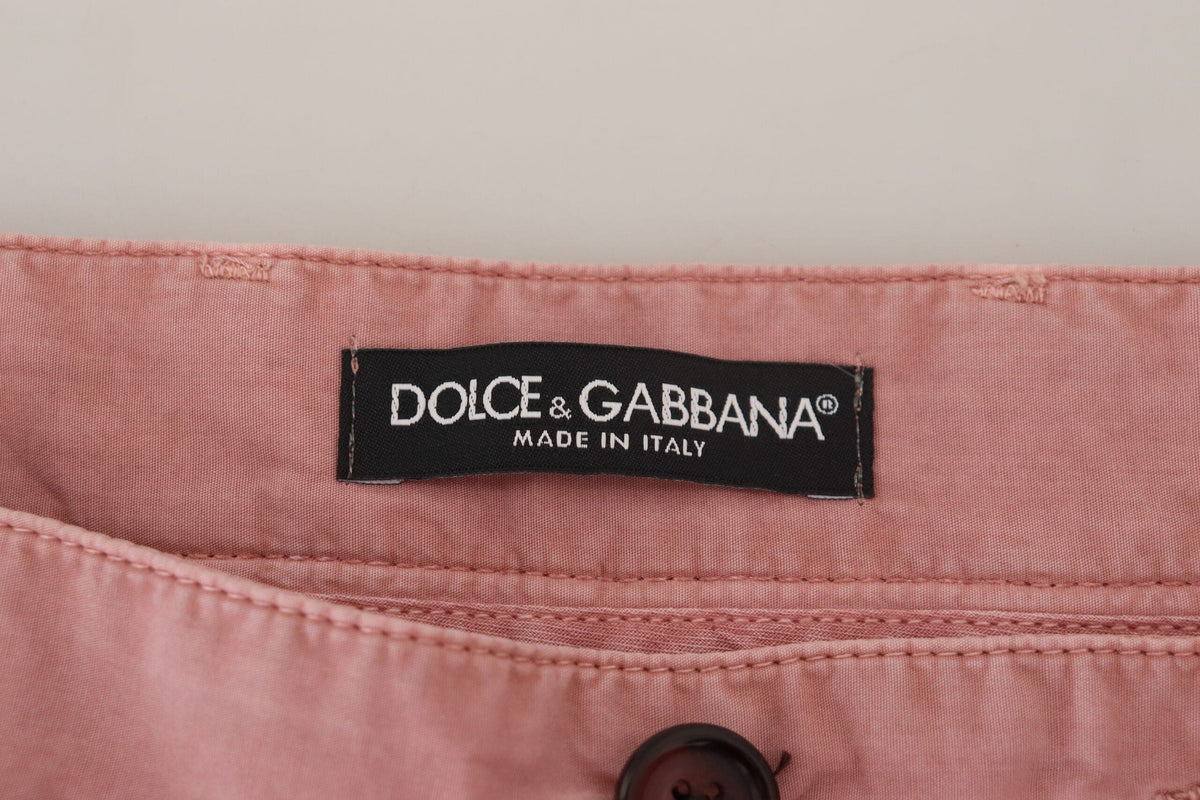 Pantalones cortos chinos rosados ​​exquisitos de Dolce &amp; Gabbana para hombre