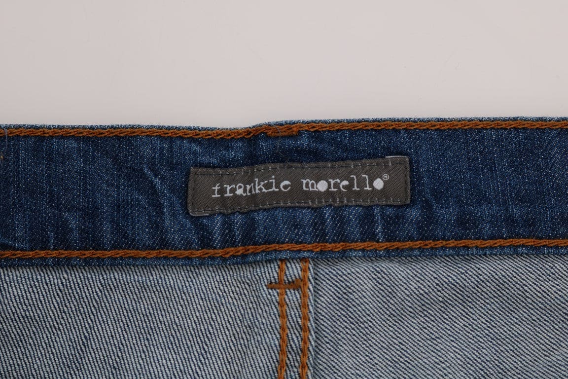 Jean slim chic bleu délavé Frankie Morello