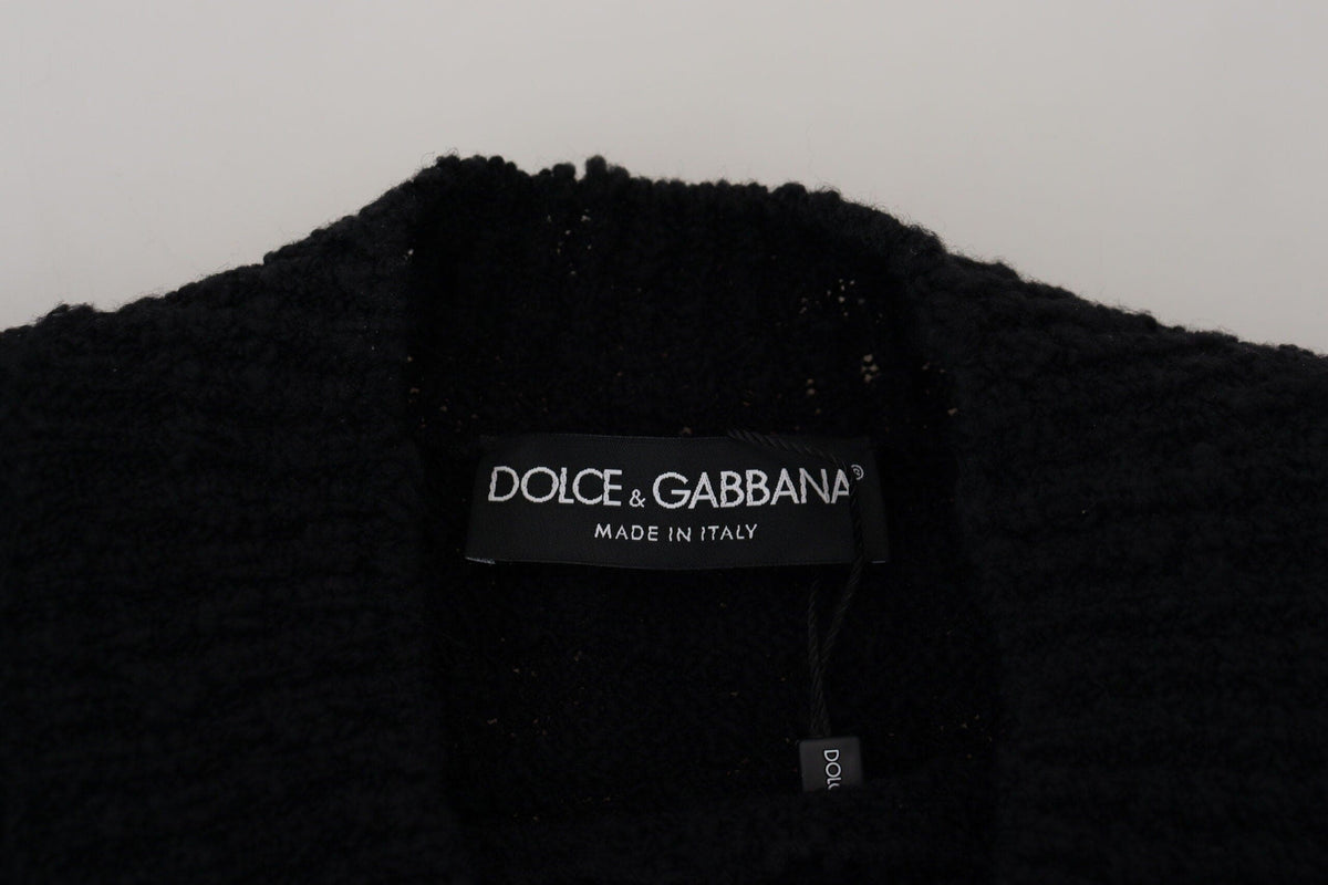 Pull élégant en laine vierge Dolce &amp; Gabbana