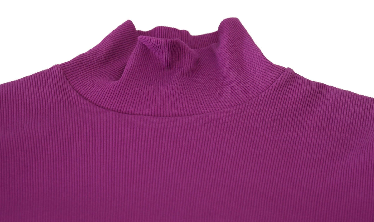 Pull col roulé violet élégant Dolce &amp; Gabbana