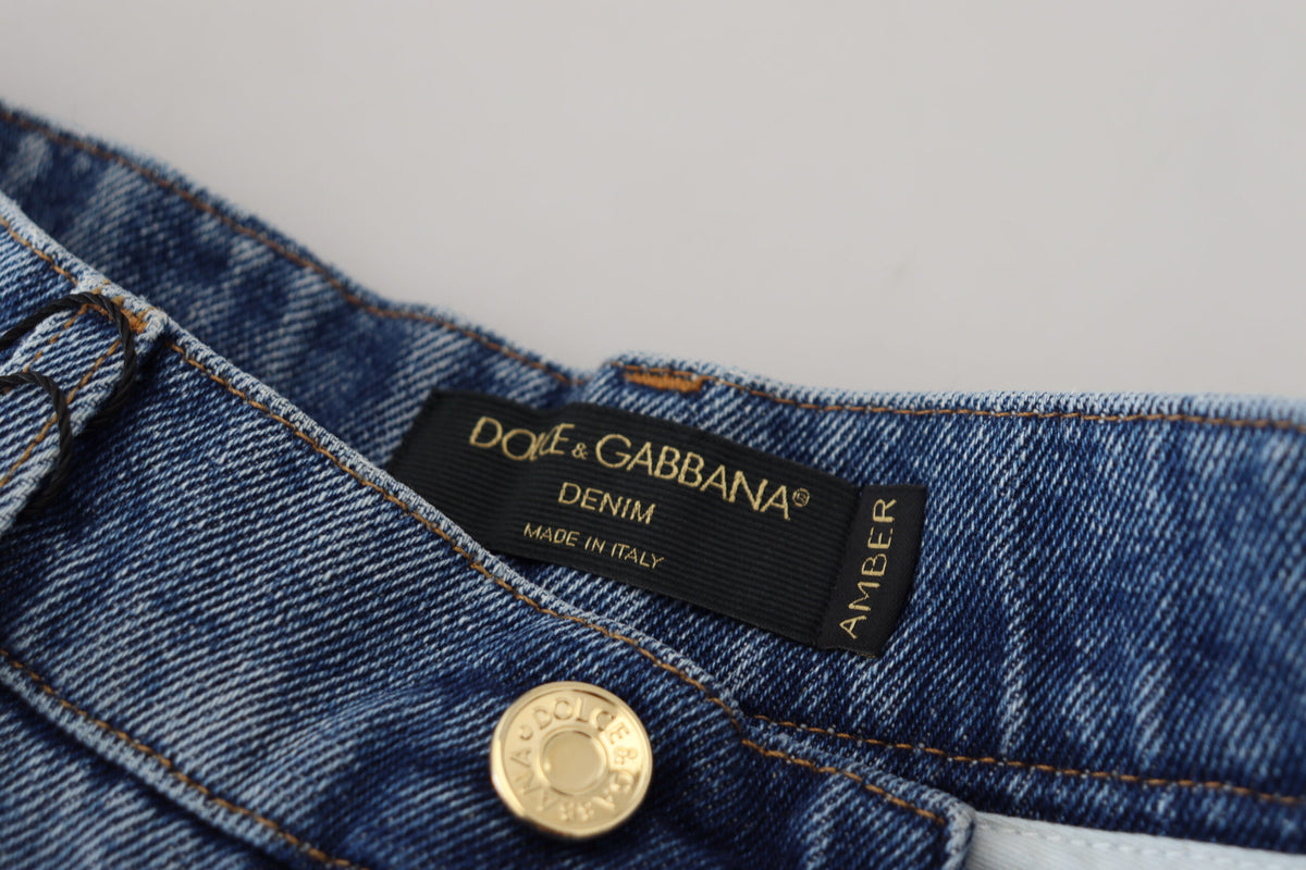 Jean skinny taille haute élégant Dolce &amp; Gabbana