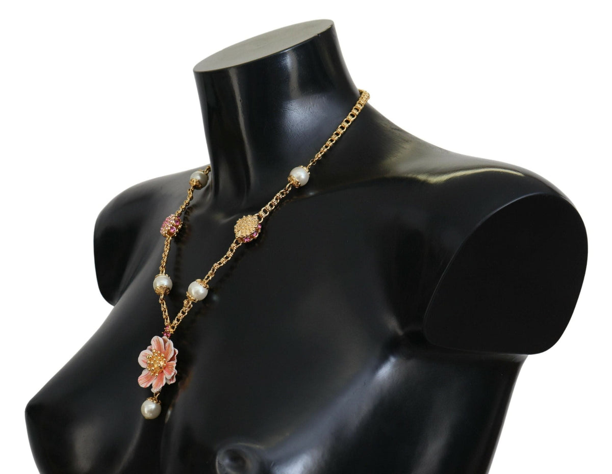 Collar con dije floral elegante de Dolce &amp; Gabbana