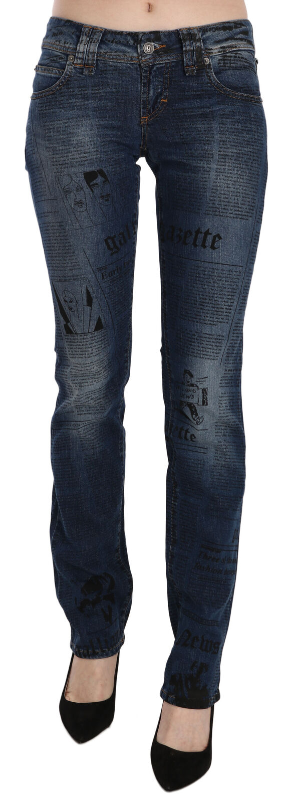 Jean skinny Blue Gazette chic de John Galliano