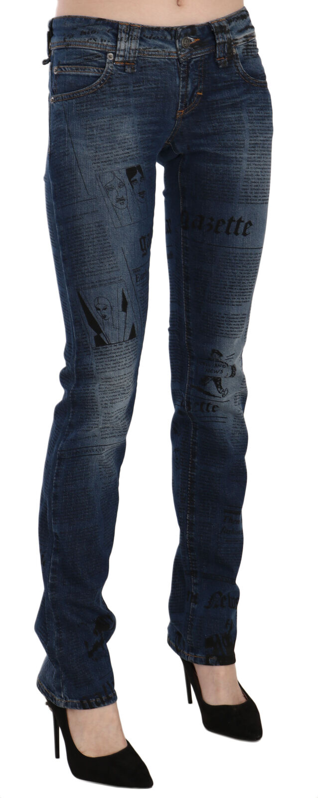 Jean skinny Blue Gazette chic de John Galliano