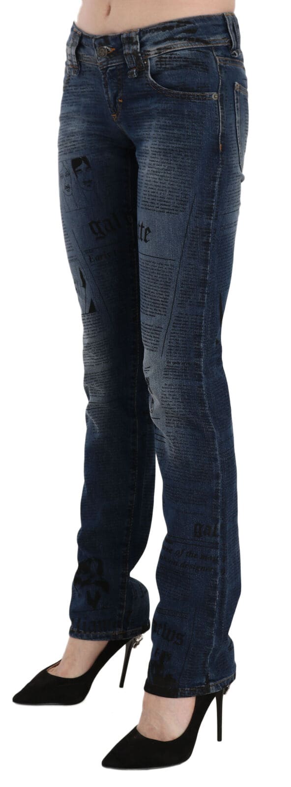 Jean skinny Blue Gazette chic de John Galliano