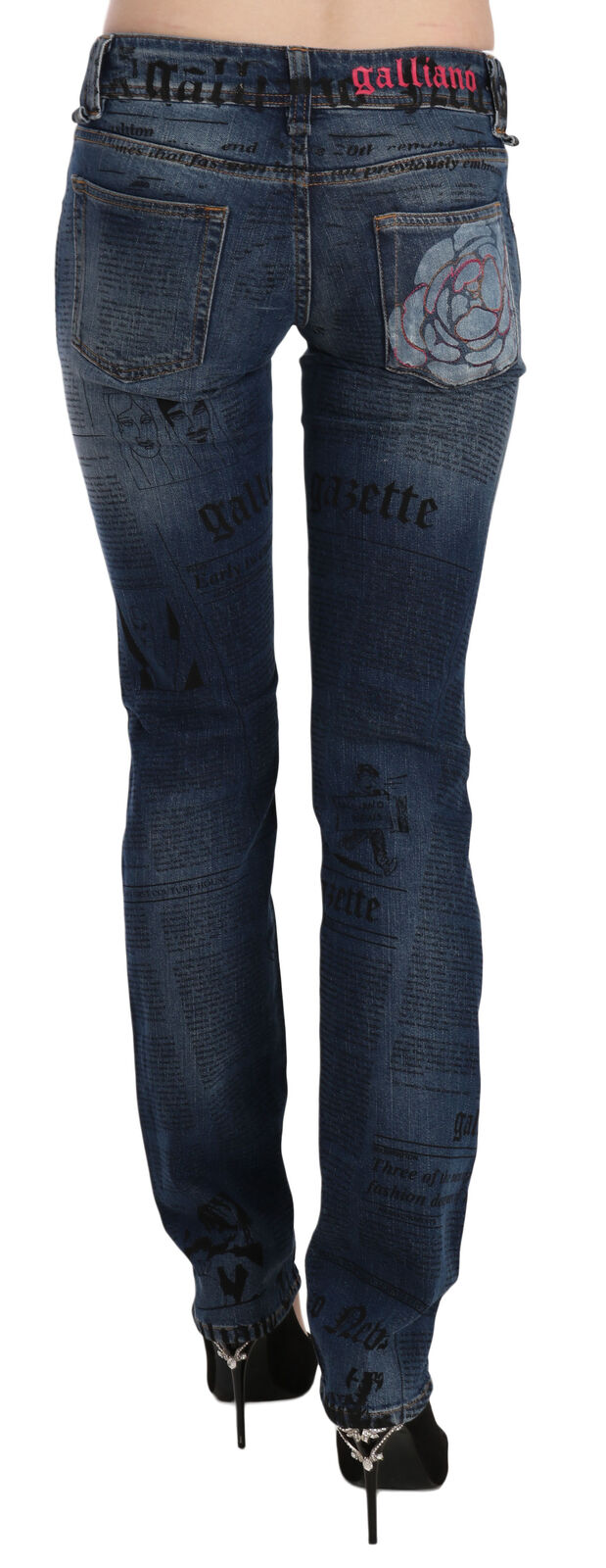 Jean skinny Blue Gazette chic de John Galliano