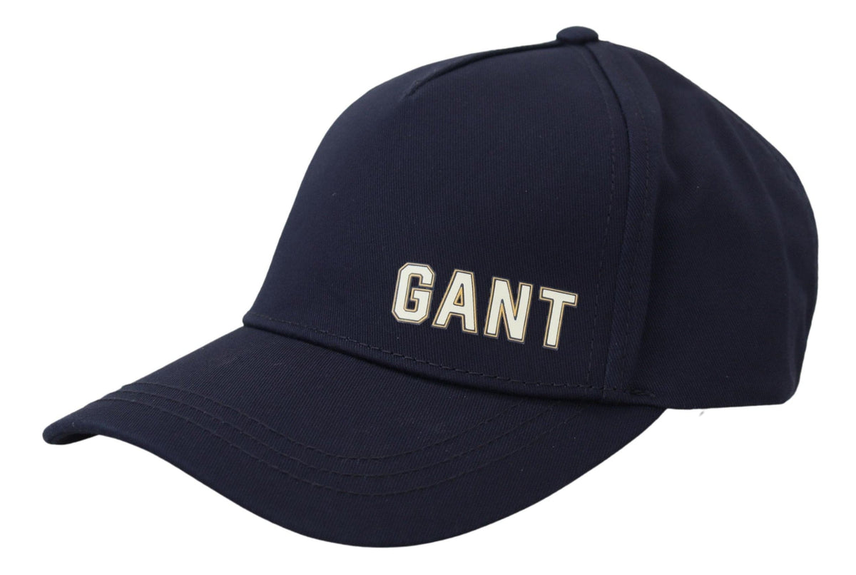 Casquette de baseball élégante en coton bleu Gant