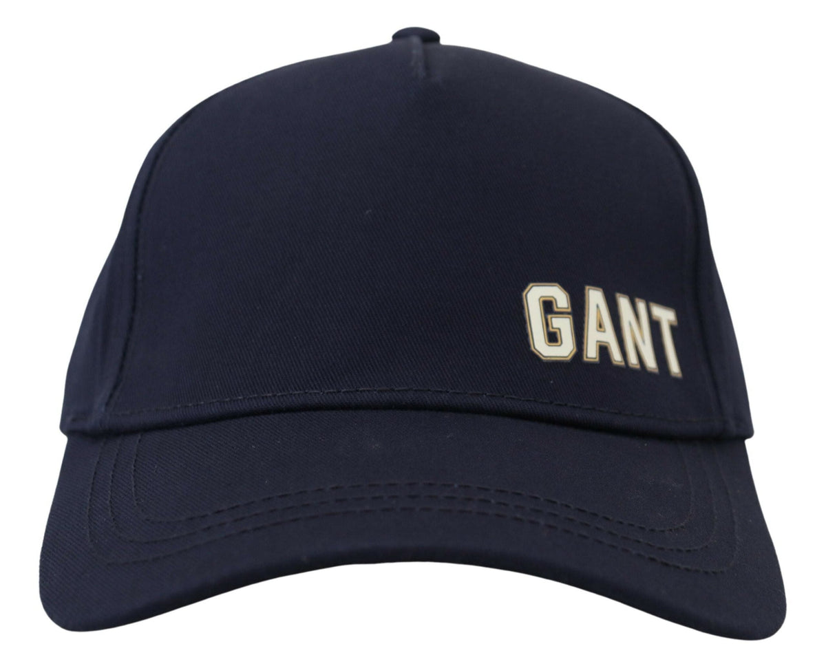 Casquette de baseball élégante en coton bleu Gant