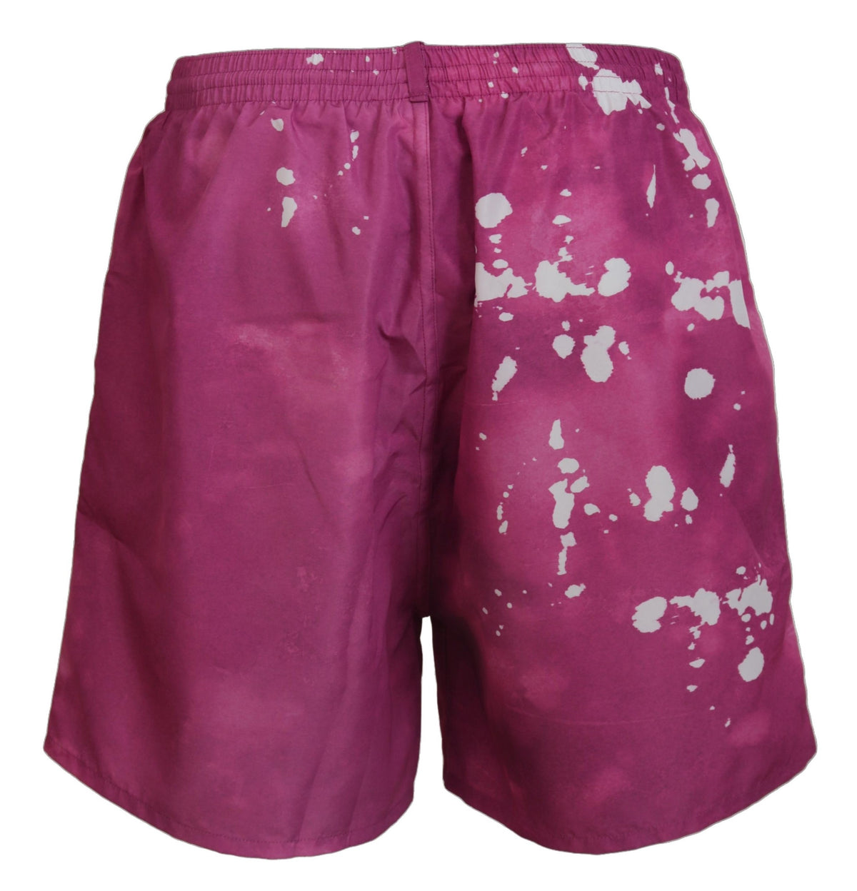 Bañador tipo bóxer con efecto tie dye en color rosa de Dsquared²