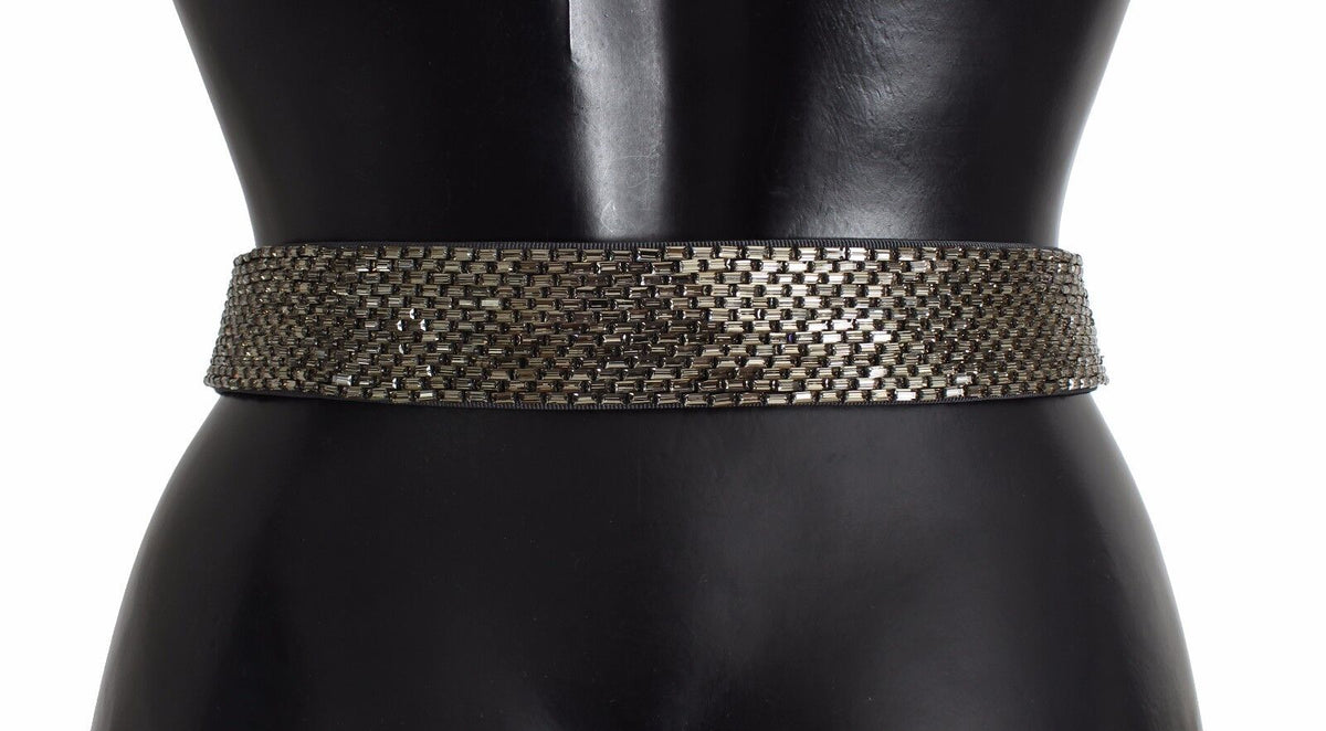 Ceinture Dolce &amp; Gabbana à paillettes et cristaux Swarovski