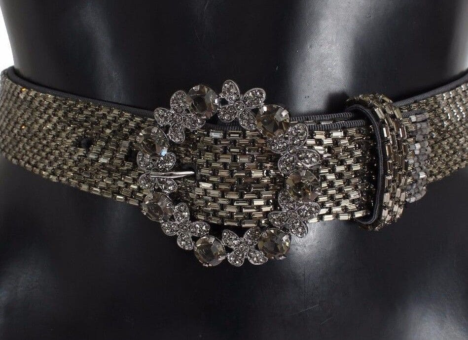 Ceinture Dolce &amp; Gabbana à paillettes et cristaux Swarovski