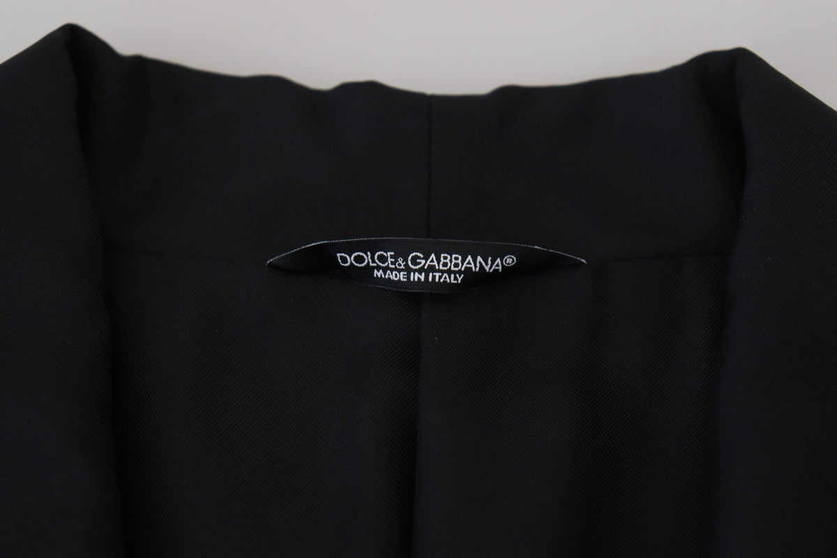 Chaqueta elegante tipo bata con forro de seda de Dolce &amp; Gabbana