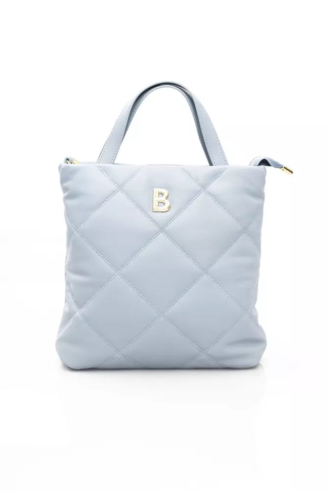 Sac à bandoulière élégant bleu clair Baldinini Trend