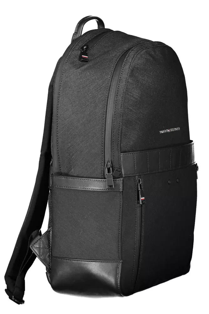 Tommy Hilfiger Sophisticated Urban Backpack with Contrasting Accents