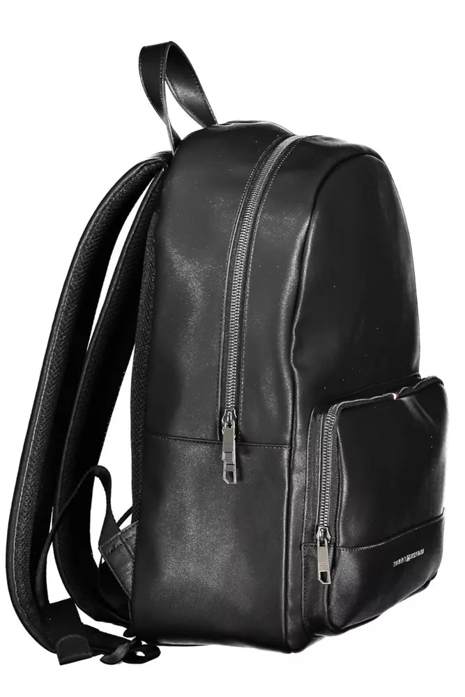 Tommy Hilfiger Sleek Urban Backpack with Laptop Compartment