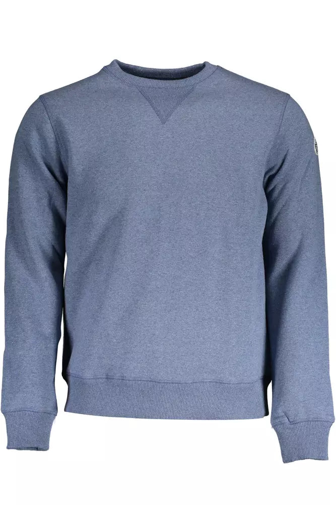 Sweat-shirt col rond bleu élégant de North Sails