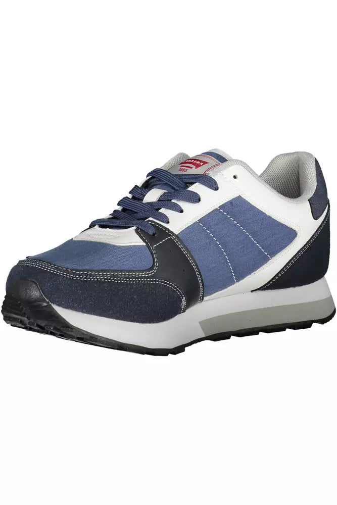 Carrera Chic Blue Contrast Lace-Up Sneakers