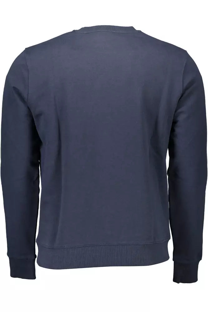 Sweat-shirt classique en coton bleu avec logo US POLO ASSN.