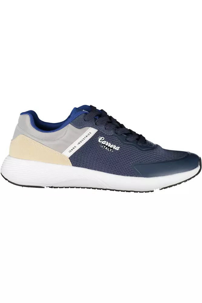 Zapatillas Carrera Sleek azules con detalles en contraste