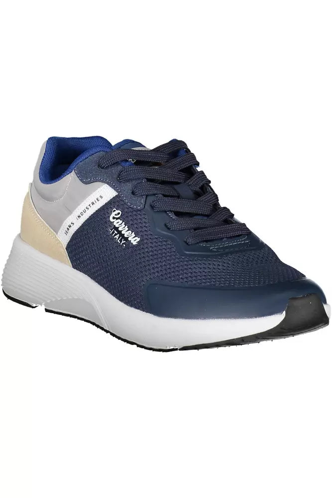 Zapatillas Carrera Sleek azules con detalles en contraste