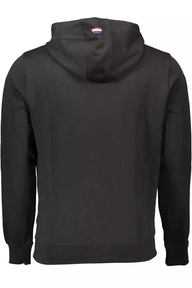 Sudadera clásica de algodón con capucha de US POLO ASSN en color negro