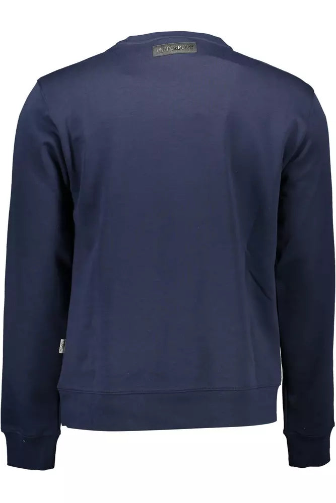 Sudadera deportiva azul con contraste de Plein Sport