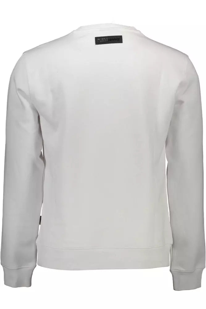 Sudadera con gráfico elegante en color blanco de Plein Sport para hombre