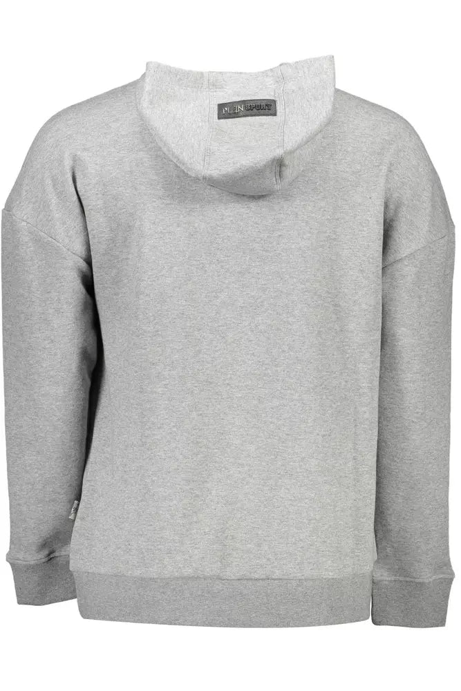 Sweat à capuche décontracté gris Plein Sport Elevated