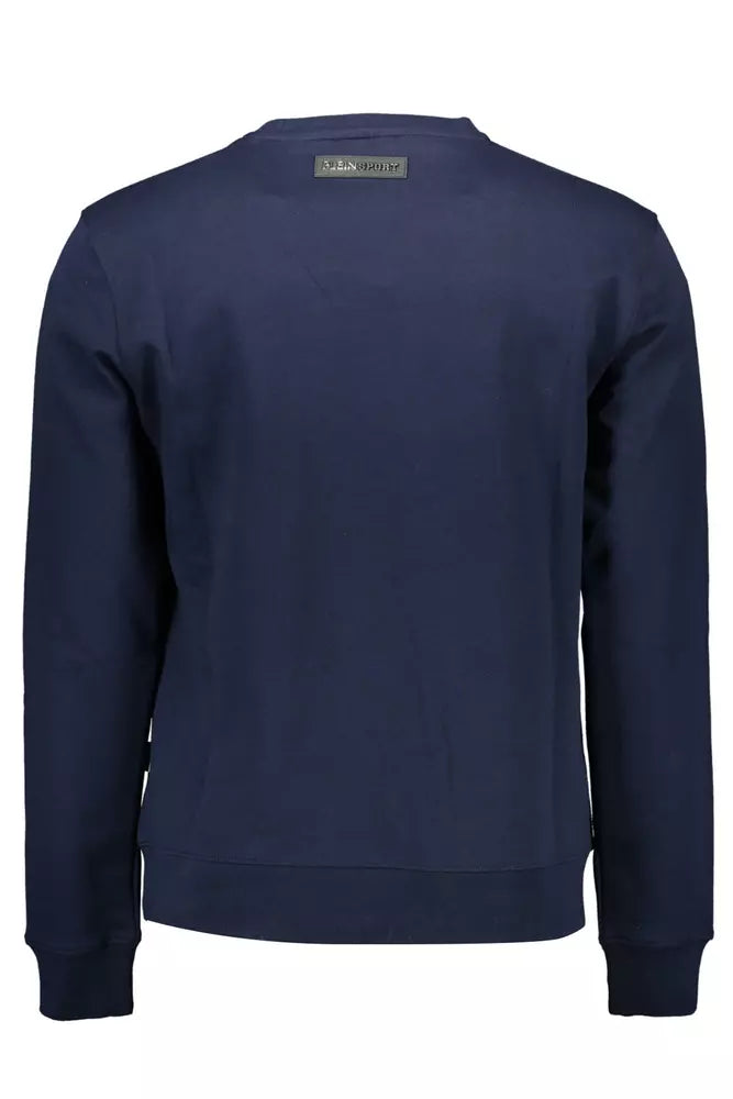 Pull col rond bleu Athletic Elegance de Plein Sport