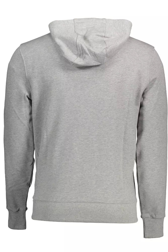 Sweat-shirt à capuche en coton gris chic de North Sails