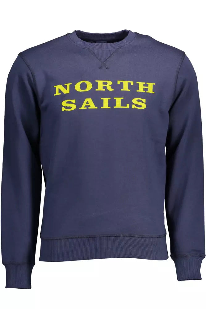 Sweat-shirt ras du cou en coton bleu élégant de North Sails