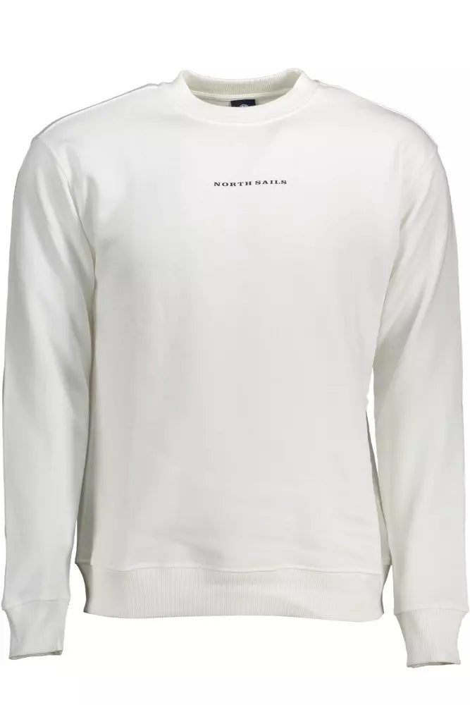 Pull en coton blanc élégant North Sails pour homme