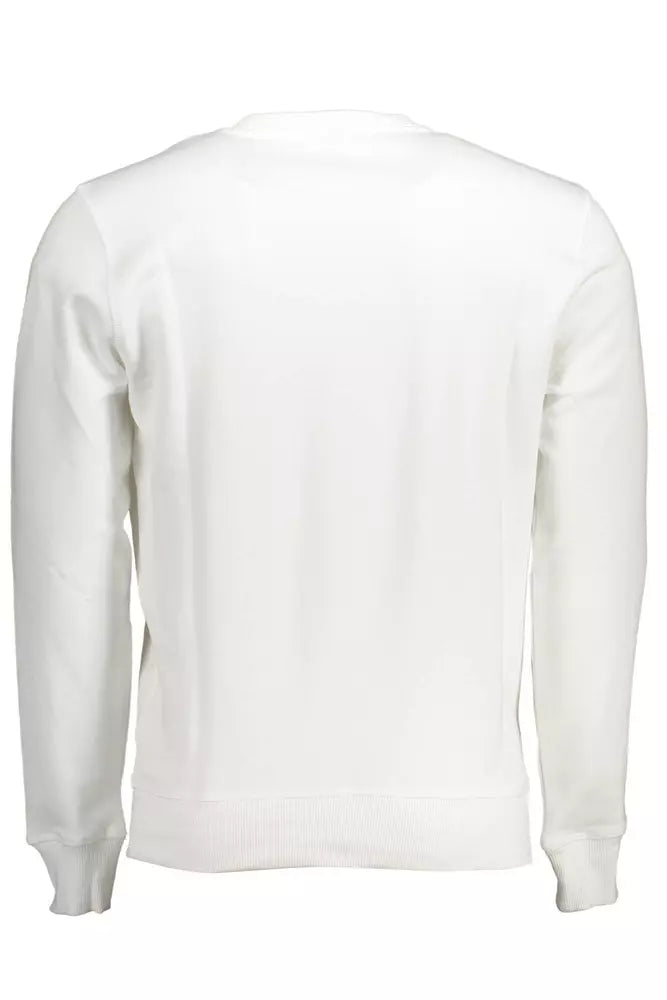 Pull col rond en coton blanc exclusif de North Sails