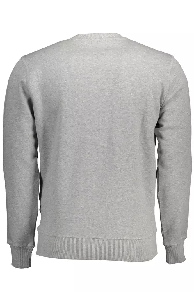 Sweat-shirt à col rond imprimé chic gris de North Sails