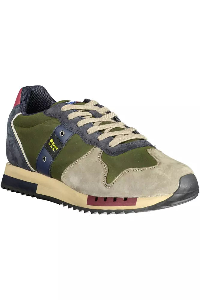 Zapatillas deportivas con cordones Blauer Sleek Green