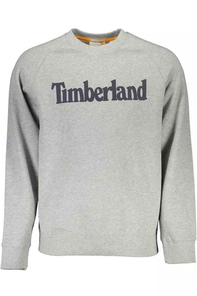 Pull ras du cou gris éco-responsable Timberland