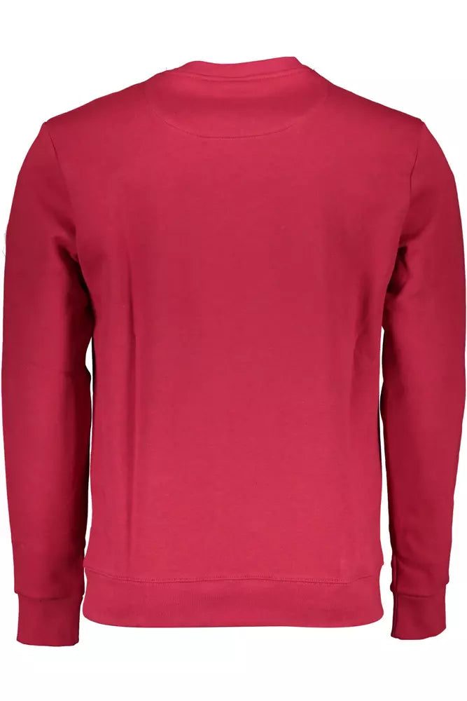 North Sails Chic Pink Printed Crew Neck Sweatshirt