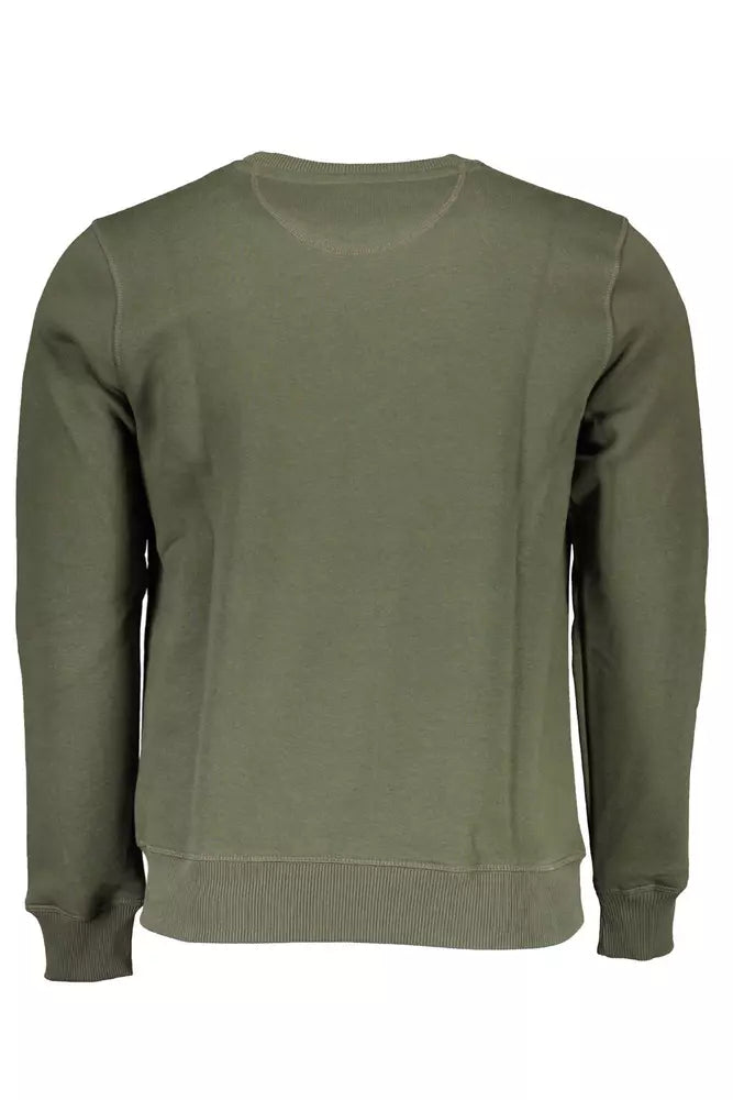 Sweat-shirt imprimé col rond vert North Sails