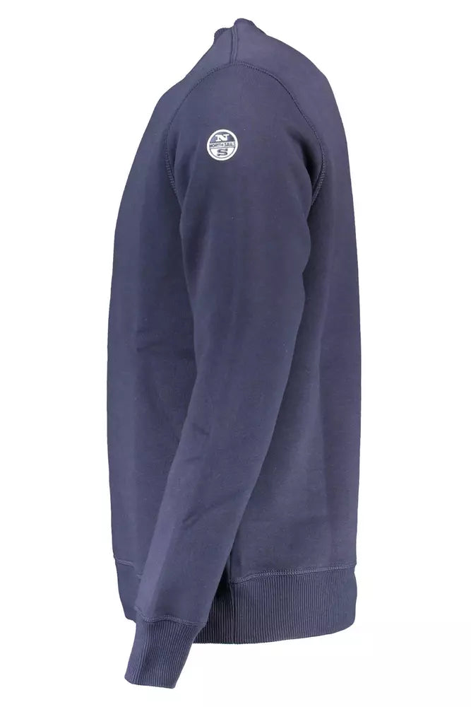 Pull ras du cou bleu chic de North Sails avec détail logo