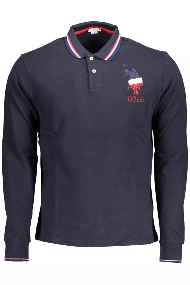 Polo classique à manches longues US POLO ASSN. - Accents contrastés