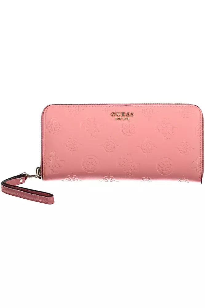 Cartera Chic Pink con detalles en contraste de Guess Jeans