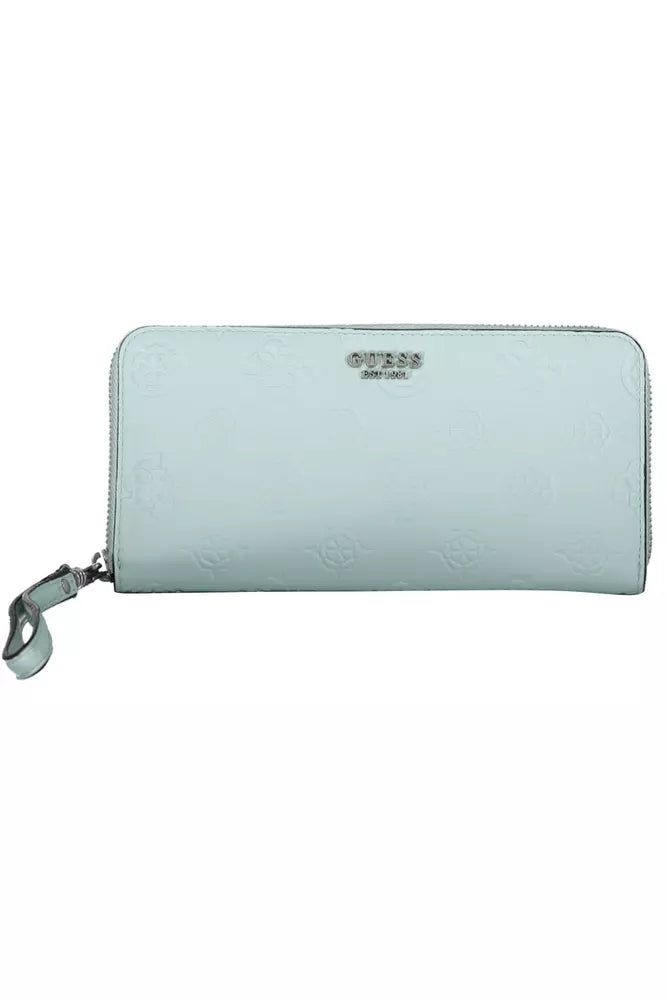 Cartera multicompartimentos Chic azul claro de Guess Jeans